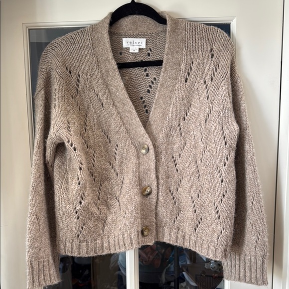 Velvet Women's Tan Sweater - Picture 1 of 5